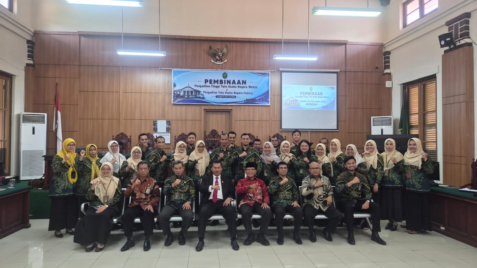 Kegiatan Pembinaan Pengadilan Tinggi Tata Usaha Negara Medan