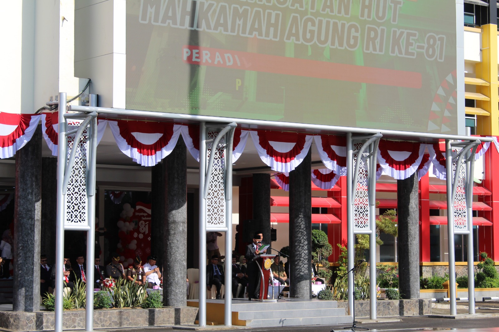 Upacara Peringatan HUT KE 81 Mahkamah Agung RI