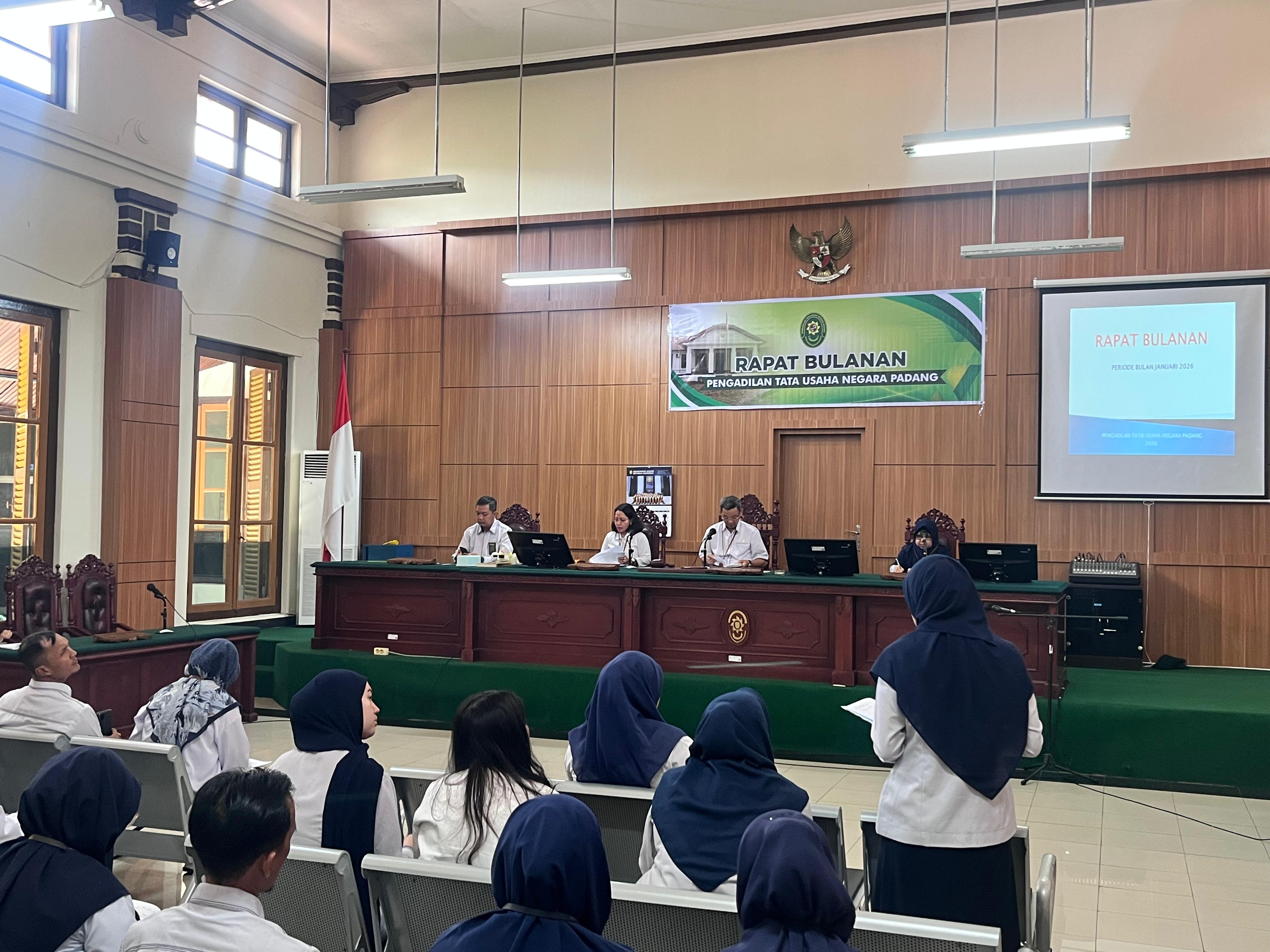 Rapat Bulanan Bulan Januari Tahun 2026