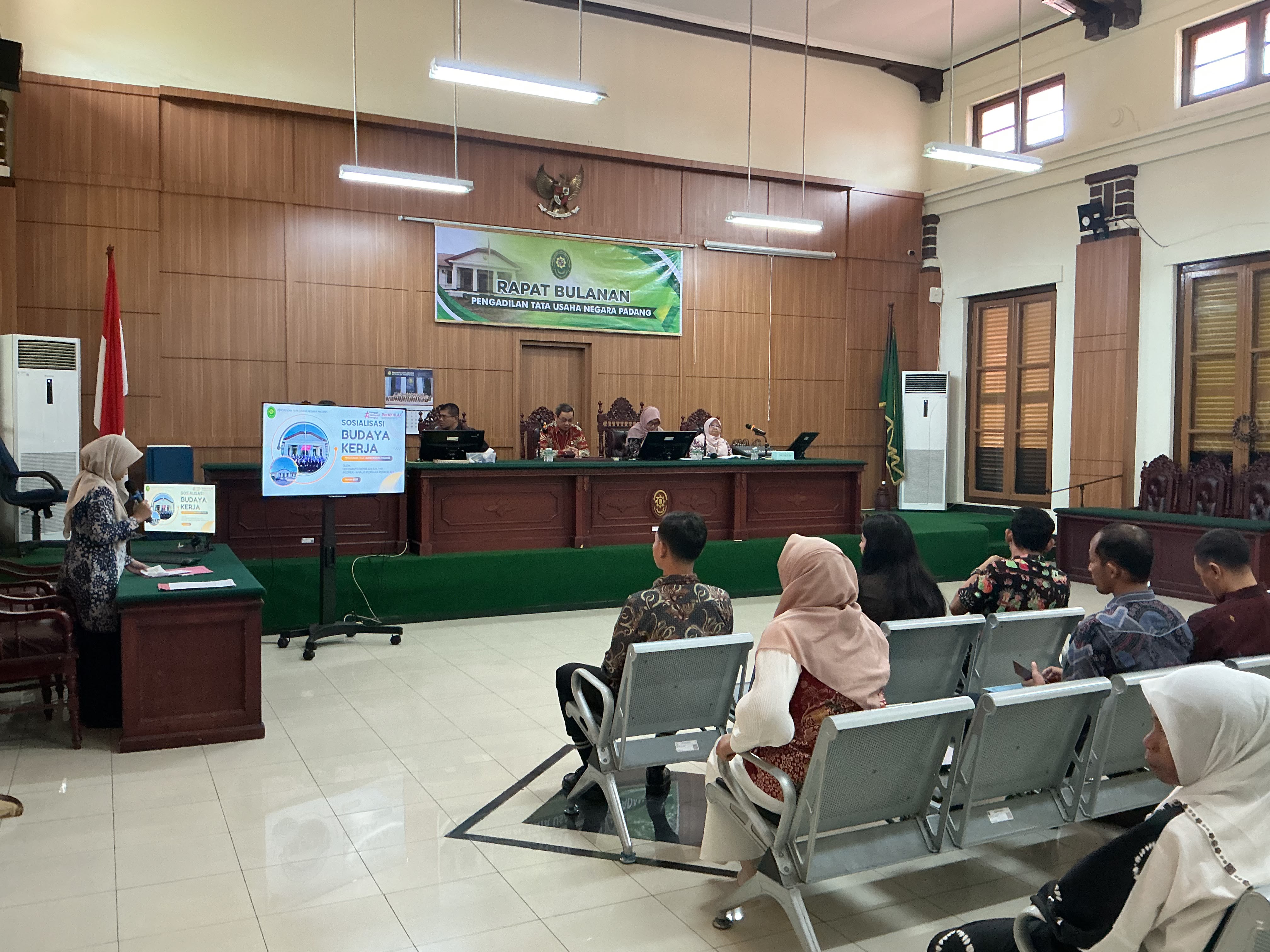 Sosialisasi Budaya Kerja di Pengadilan dan Program Inovasi Agen Perubahan