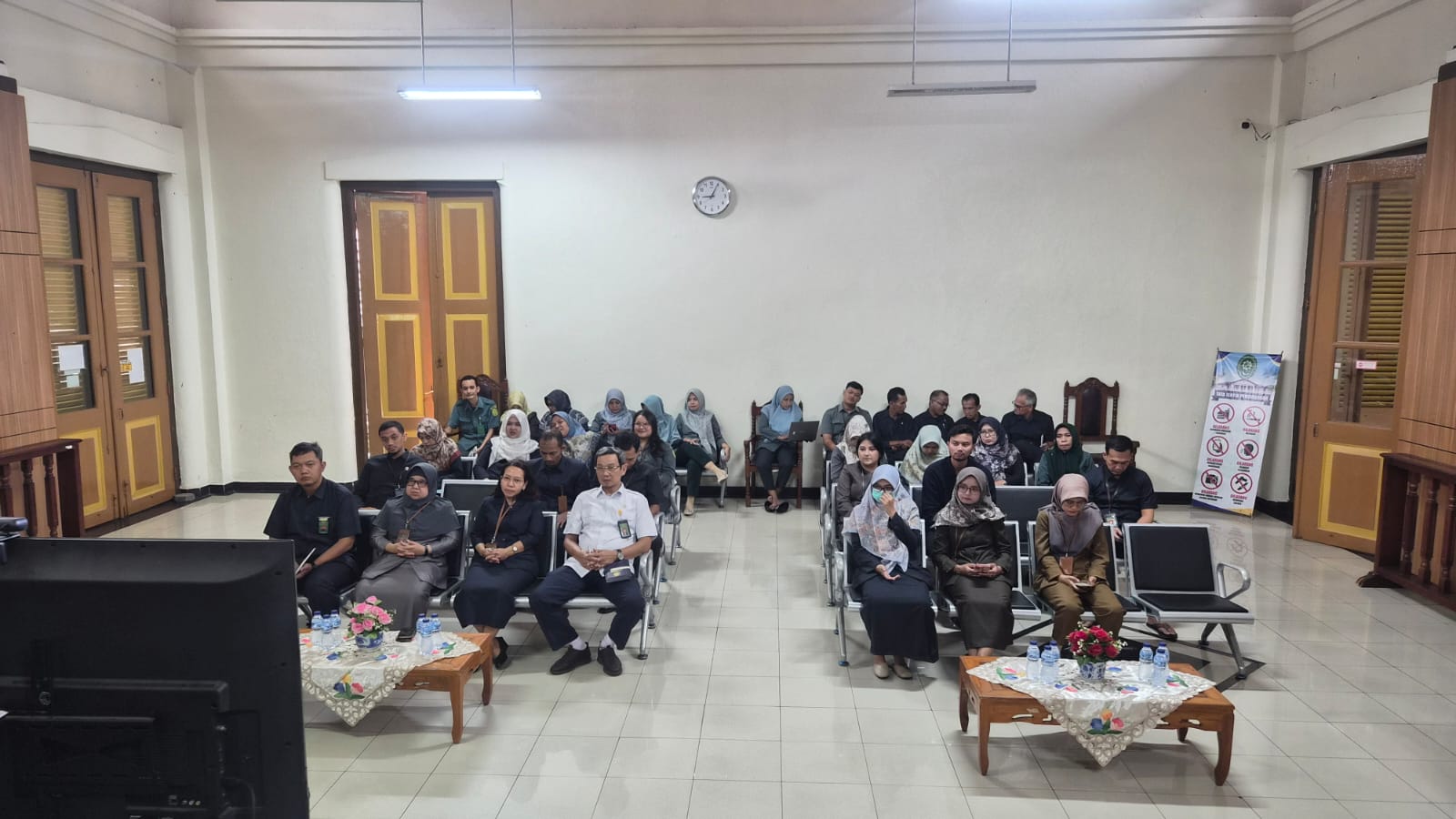 Pembinaan Dirjen Badilmiltun secara daring