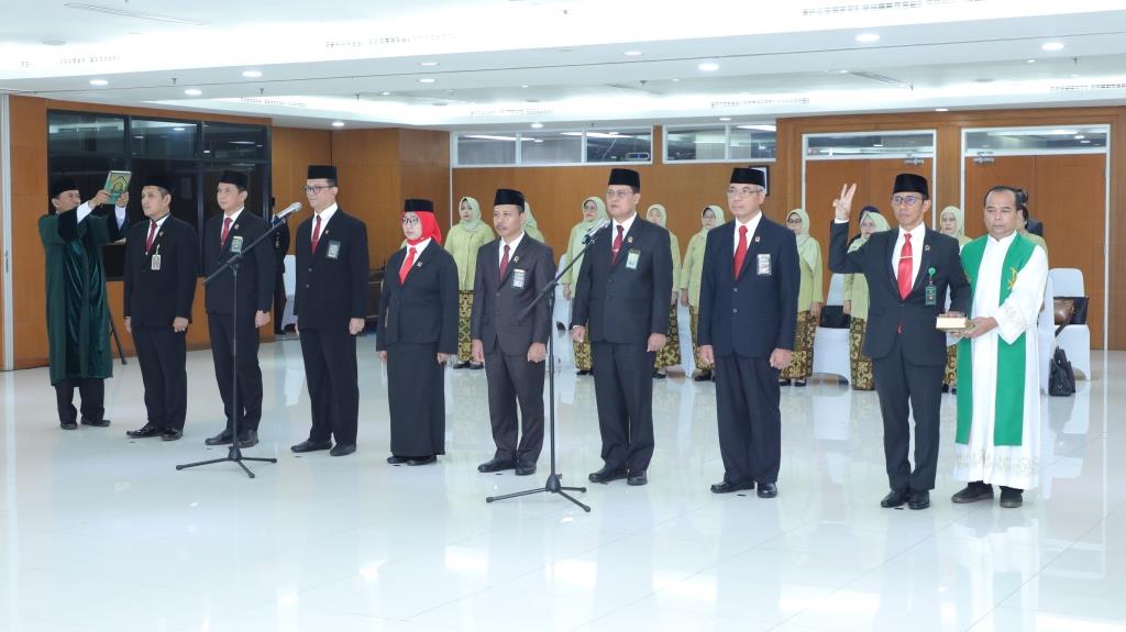 Lantik 8 Hakim Tinggi Pengawas, Sekretaris MA: Jabatan adalah Titipan Tuhan